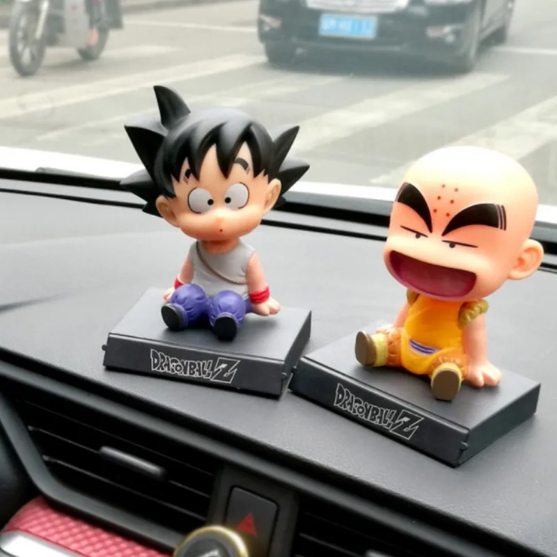  2pcs car q version shaking head Dragon Ball Sun Wukong car Ornaments Decoration animal very cool st