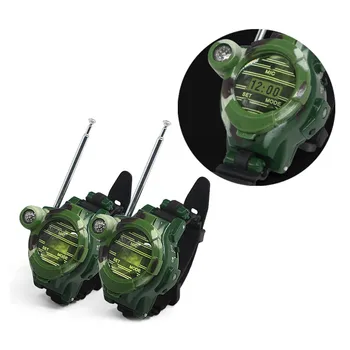 

2 Pcs Seven-in-one Watch Interphone Simulation Military Intercom