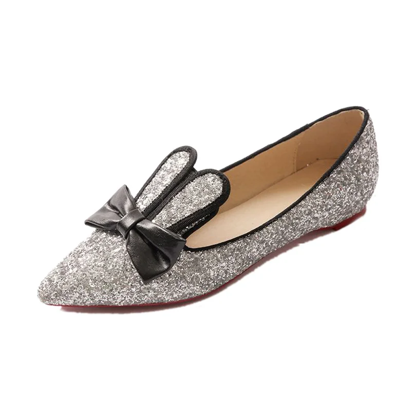 black sparkly flats womens