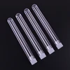 10PCS 12x100mm Lab Clear Plastic Test Tube Round Bottom Tube Vial with Cap Office Lab Experiment Supplies ► Photo 2/6