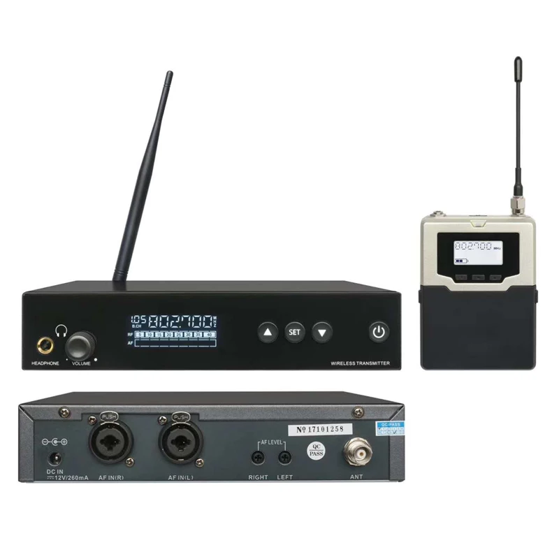 

UKINGMEI UK-560 Monitoring System Wireless in ear Monitor Professional for Stage Performance