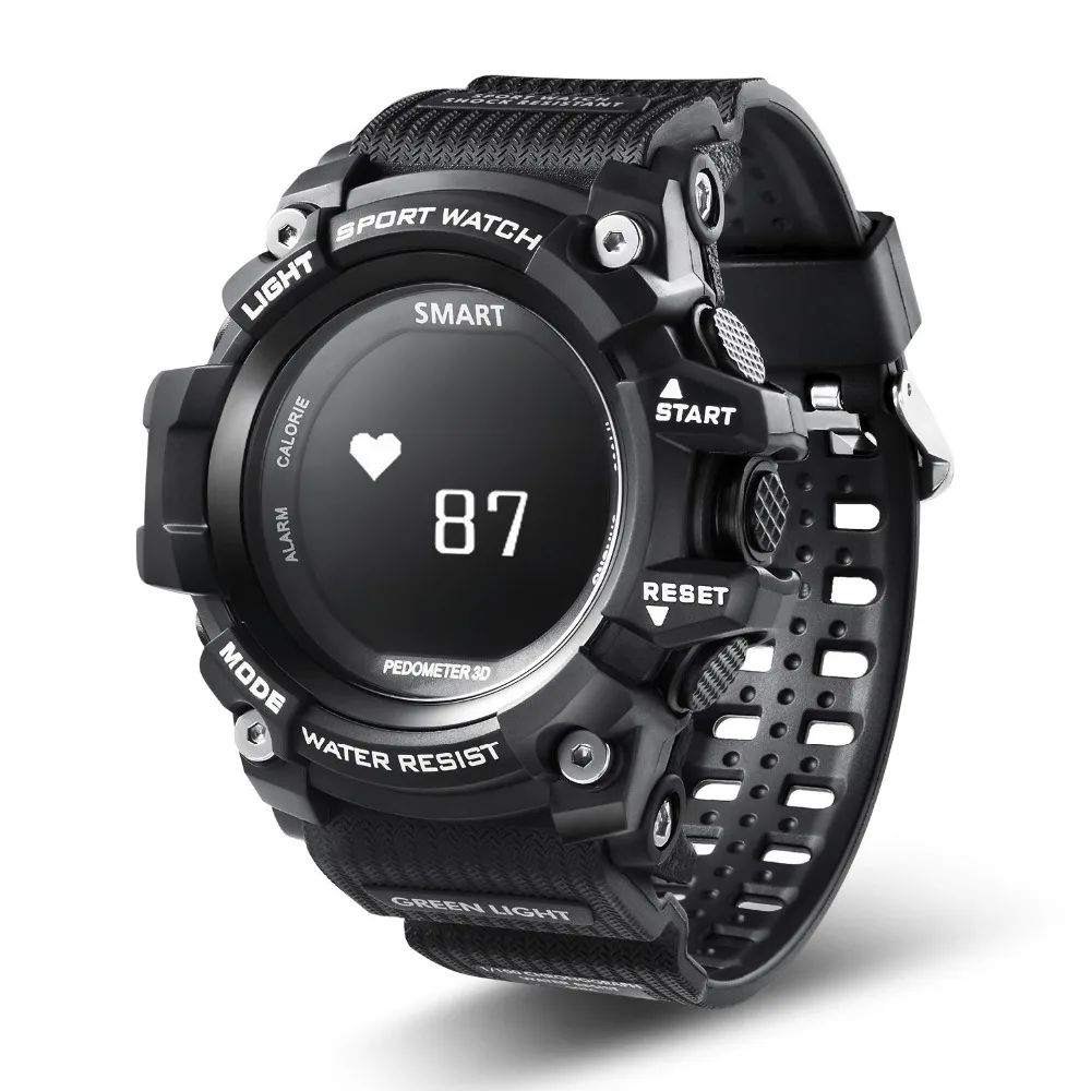 

T1 Outdoor Smart Watch Waterproof IP68 Heart Rate Monitor Bluetooth 4.0 Sport Clock For IOS Android EX16 Upgraded version