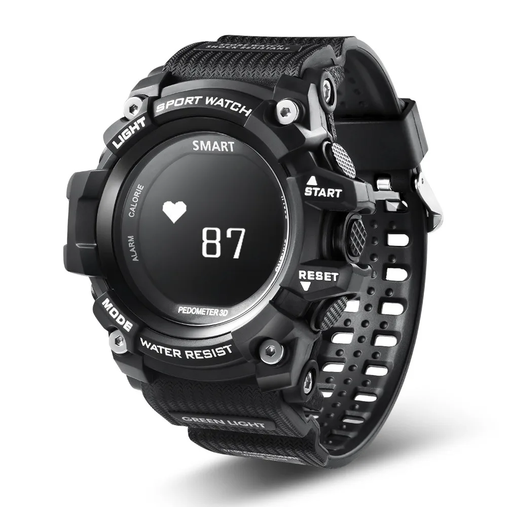 T1 Outdoor Smart Watch Waterproof IP68 Heart Rate Monitor Bluetooth 4.0 Sport Clock For IOS Android EX16 Upgraded version