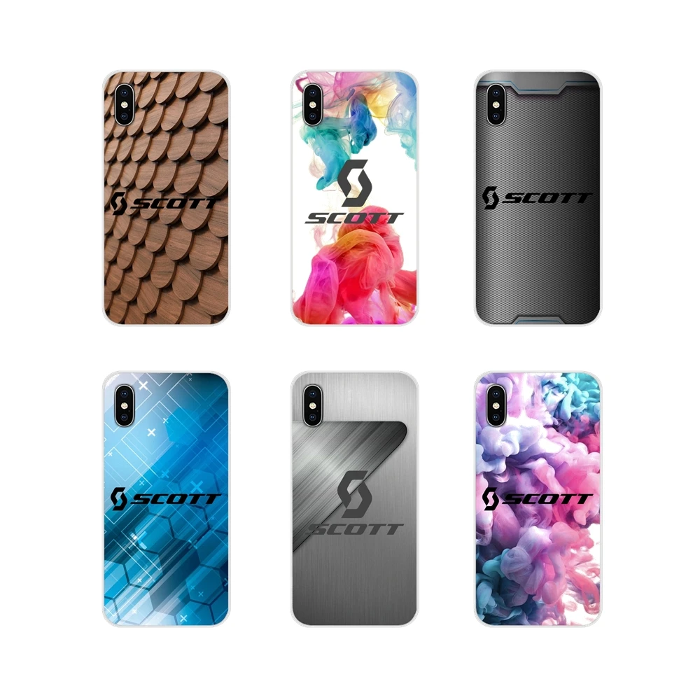 Прозрачный чехол из ТПУ для Huawei P Smart Mate Honor 7A 7C 8C 8X 9 P10 P20 Lite Pro Plus Scott Bike Riding Sport с