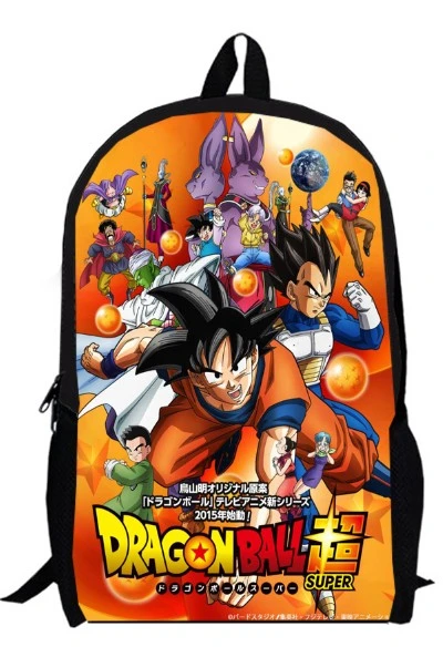 Mochila dragon ball de 15 pulgadas, doble capa, personalizada, madeanime Escuela Primaria dragon ball Z resurrección 'F', Niño de dibujos animados, bolsos de hombre|primary school|cartoon bagdragon ball school - AliExpress