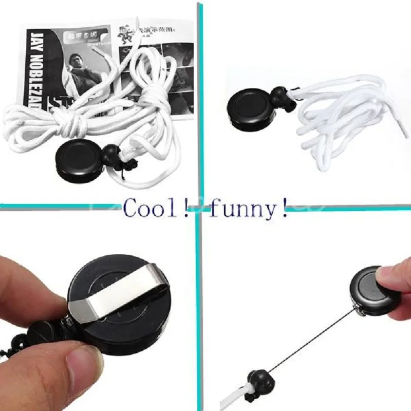 

BSAID Magic Tricks Self Tying Shoelace Can Be Tied By Itself Street Magic Illusion Close Up Magic Toys Shoestrings Gimmick Laces