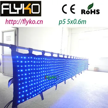 

free shipping chinese factory led text display led curtain display