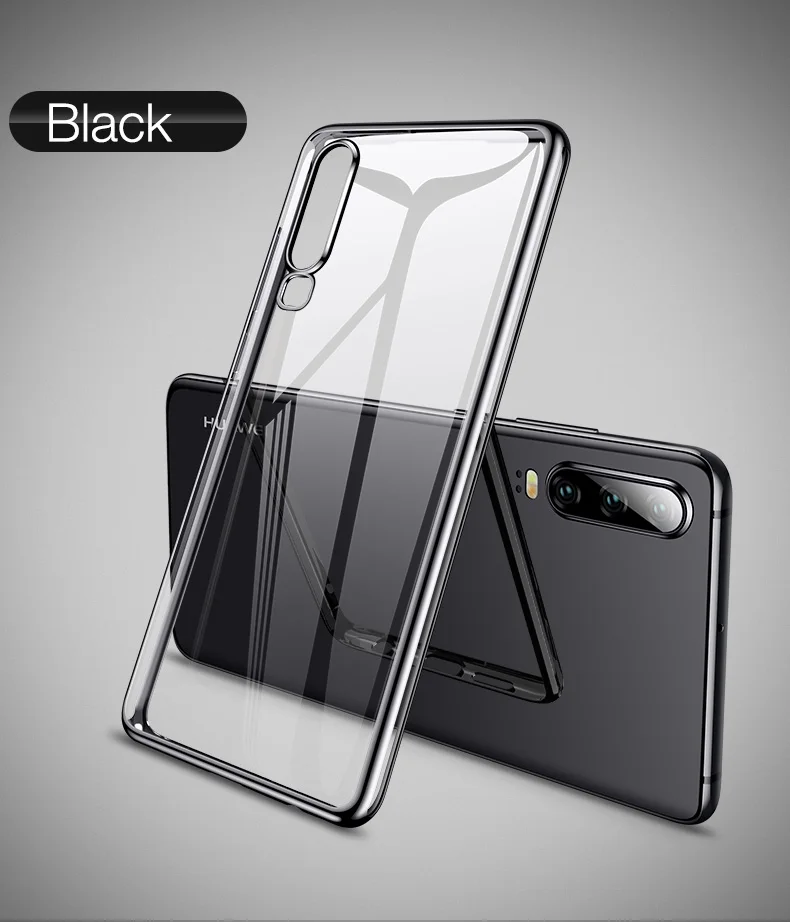 CAFELE Silicone Plating Case For Huawei P30 Pro Transparent Back Protector Ultra Thin Soft TPU Phone Cover for Huawei P30Pro (10)