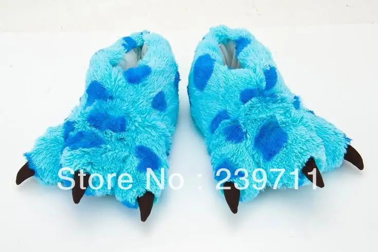 kids monster slippers