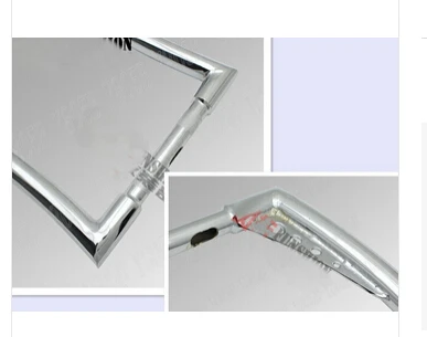 Мотоцикл хромированный руль 1 &quot25 мм для Yamaha VStar 400 650 1100 1300 Virago Xv 250 535 750 Road Star Custom|drag