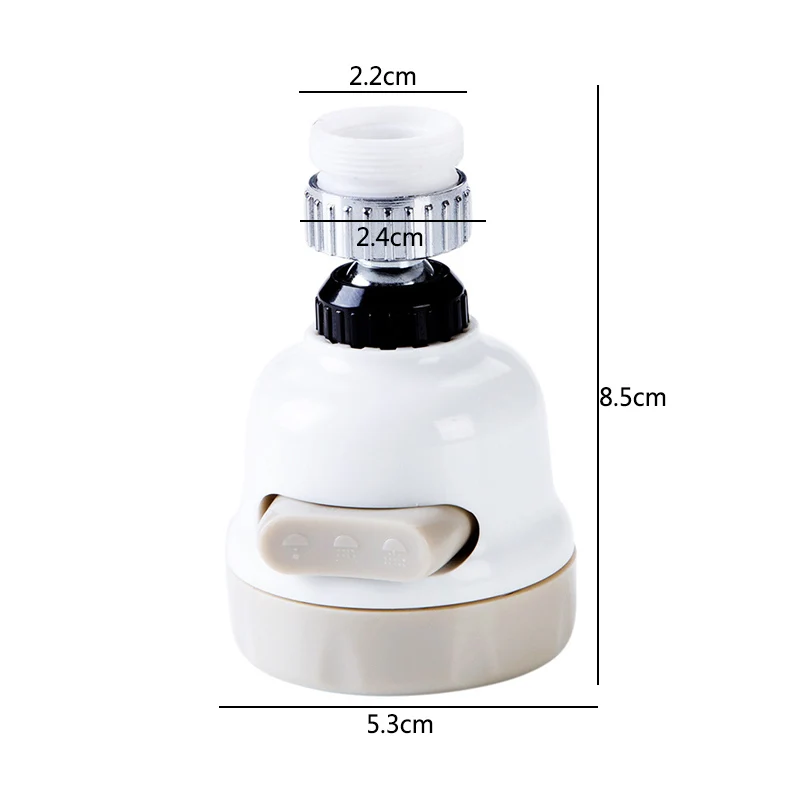 Модный 1 шт. кухонный подвижный фильтр для экономии воды, универсальный рекомендованный распылитель для ванной комнаты, кран с поворотной головкой на 360 градусов