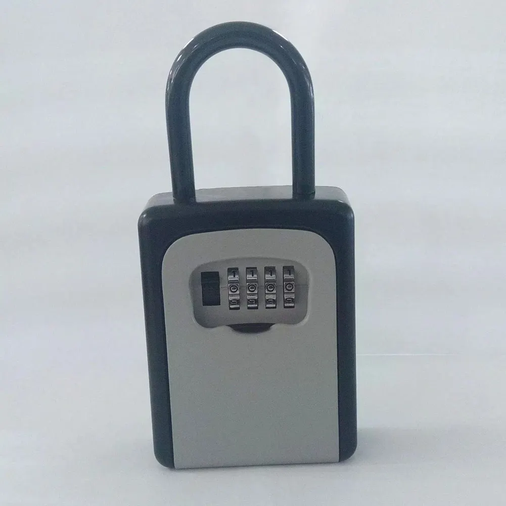 Недавно 4-разрядный Комбинации замок ключевой сейф ящик для хранения замок безопасности для дома на открытом воздухе принадлежности DC128