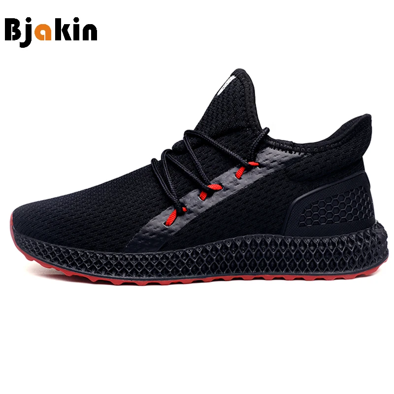 

Bjakin 2019 Summer Running Shoes Men Free Outdoor Sport Shoes For Man Black Athletic Laces Light Running Shoes For Male Fintness