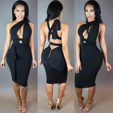 Neue 2016 Hot Sexy Fashion Bodycon Kleid clubwear Frauen Abendgesellschaft Kleider Sommer StylesVestidos Backless Club KLEIDER