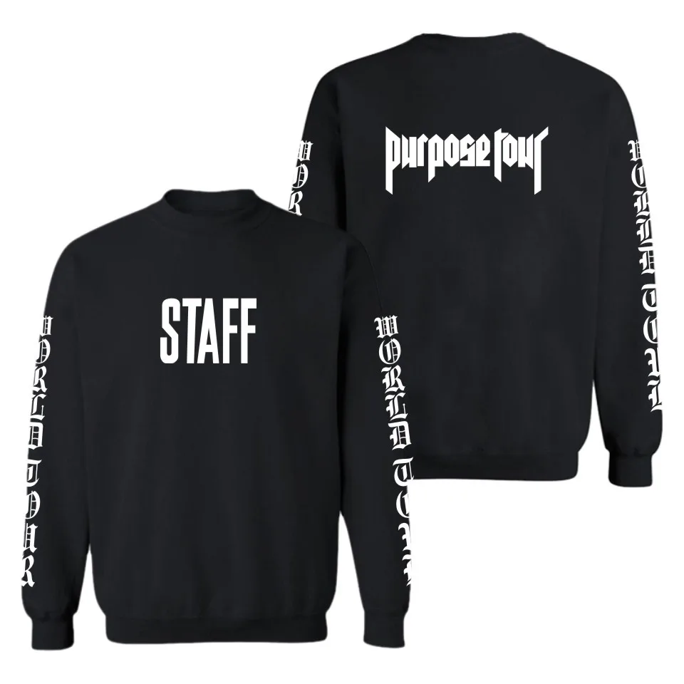 Justin Bieber Purpose Sweatshirts Men Sweatshirt for Men auturm winter pullover Hoodies and Sweatshirt Hoodies for Men Clothing