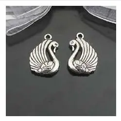 

jewelry findings and components 23*15mm SWAM alloy sterling silver charms 20pcs / lot free shipping