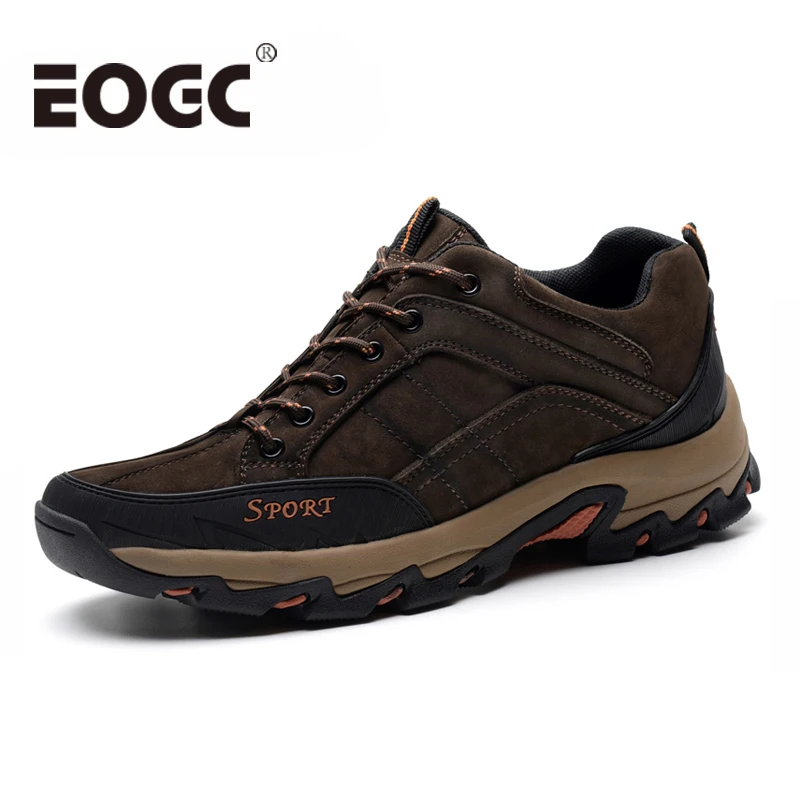 

Genuine Leather Men Boots Winter Snow Boots size 38-46 Autumn men Ankle Boots Handmade Outdoor shoes for men Footwear