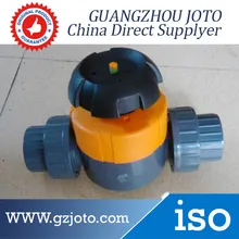 DN15 НПВХ пластиковая труба мембранный клапан