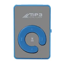 Мини-клип цветочный узор mp3-плеер музыкальный медиа поддержка Micro SD TF карта