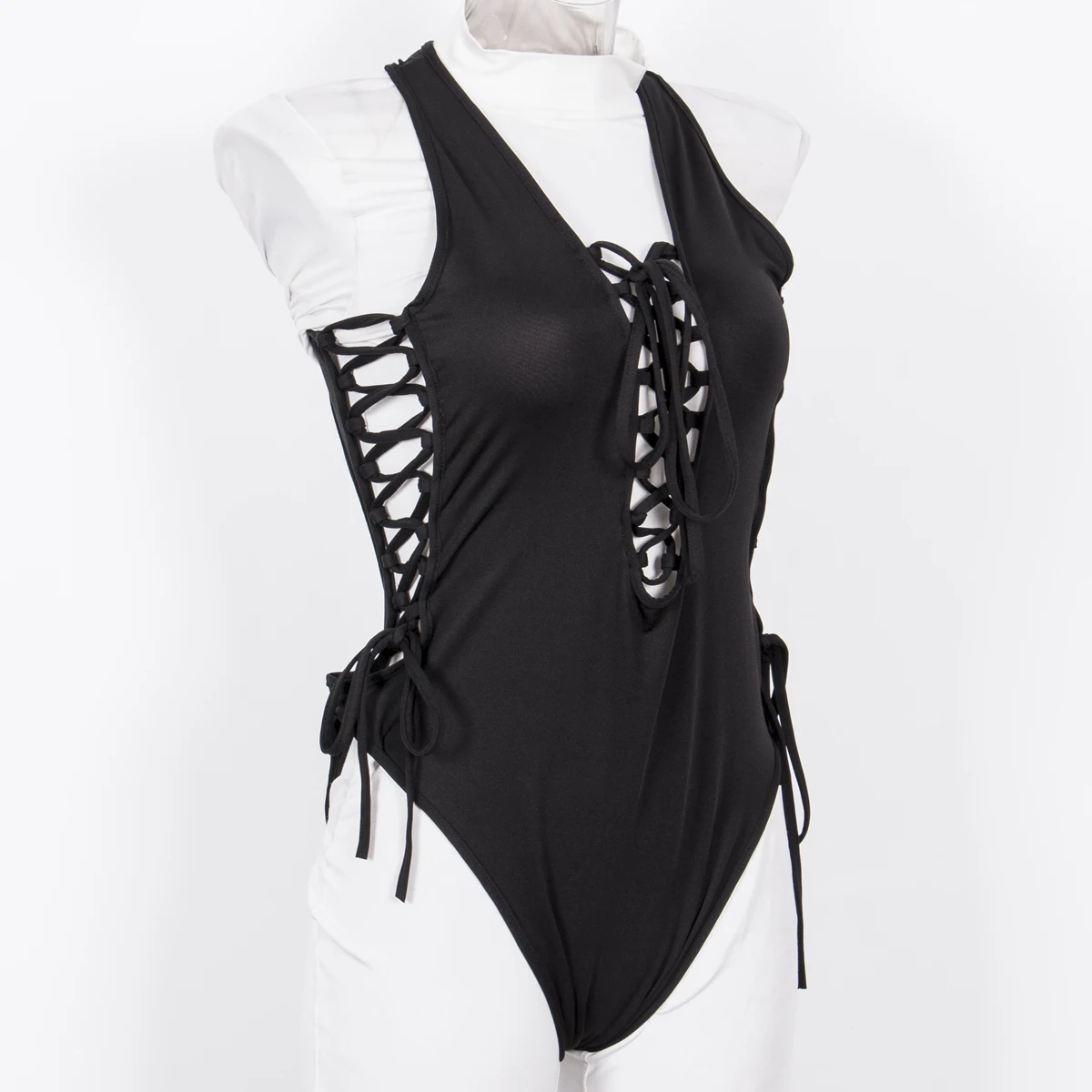 Женский сплошной купальник монокини с завышенной талией 2017|swimwear swimming|clothing