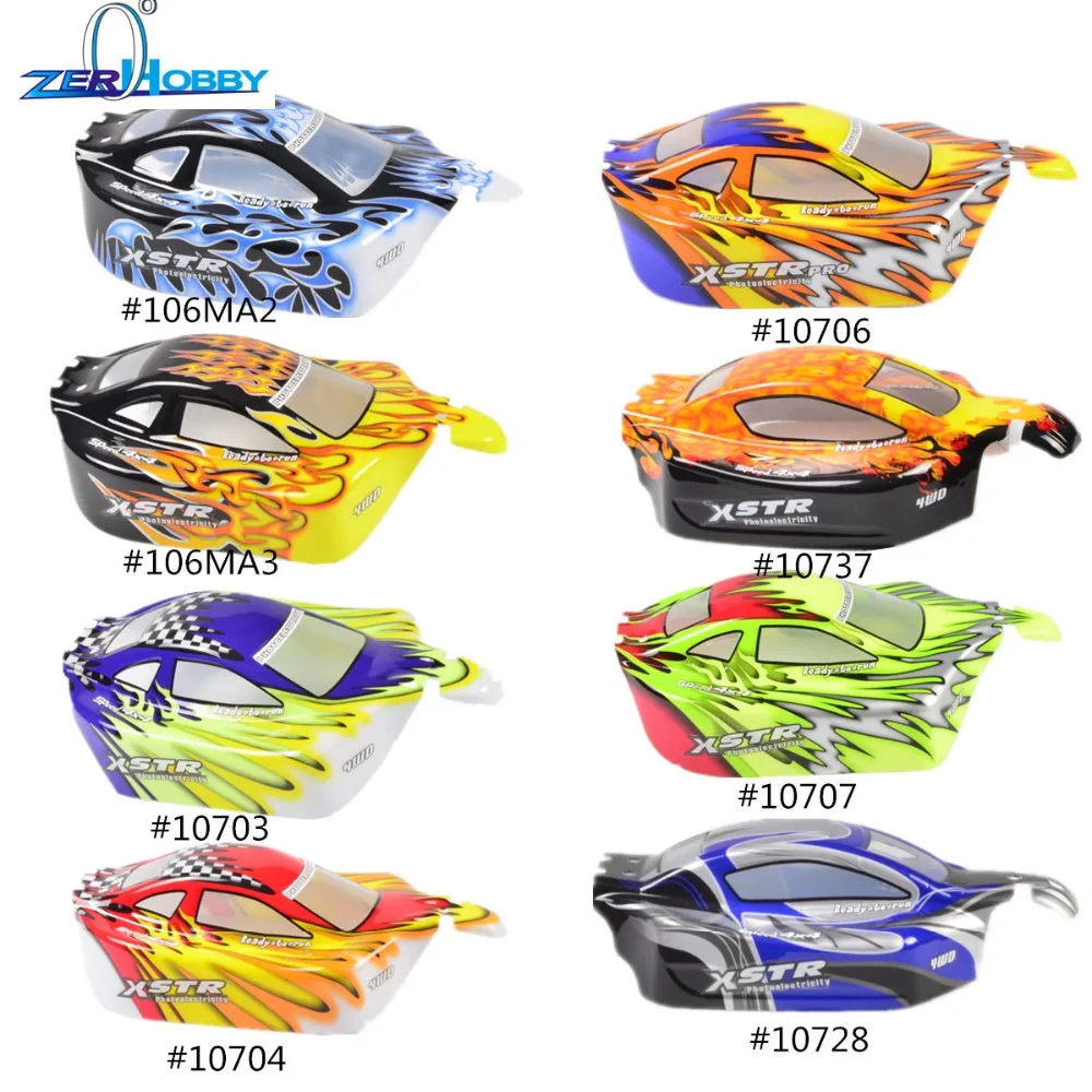 HSP 1/10 корпус для внедорожных багги 2 шт. 31*17 6 см 10706 10707 106MA2 RC автомобильный