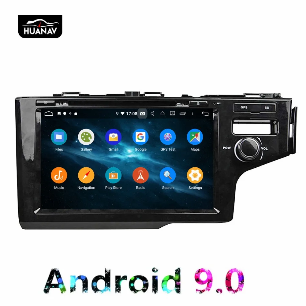 Sale DSP Android 9.0 Car DVD Player GPS navigation For Honda Fit JAZZ RHD 2014-2017 auto radio stereo multimedia player unit recorder 6