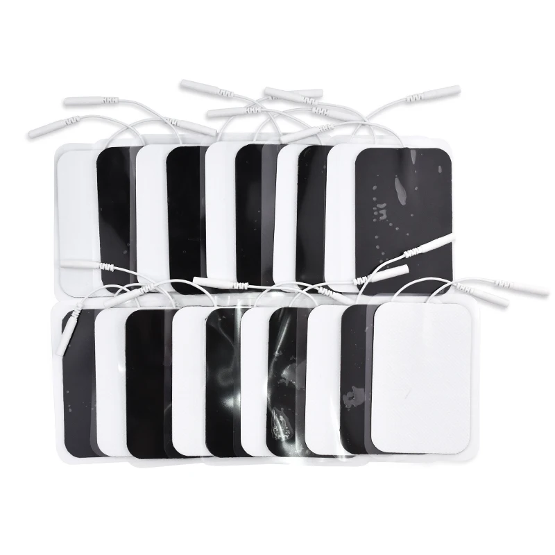 20pcs Large Size Reusable EMS/Tens Electrode Pad For Pulse Digital Acupuncture Therapy Massager Electrical Muscle Stimulator 20pcs Large Size Reusable EMS/Tens Electrode Pad For Pulse Digital Acupuncture Therapy Massager Electrical Muscle Stimulator