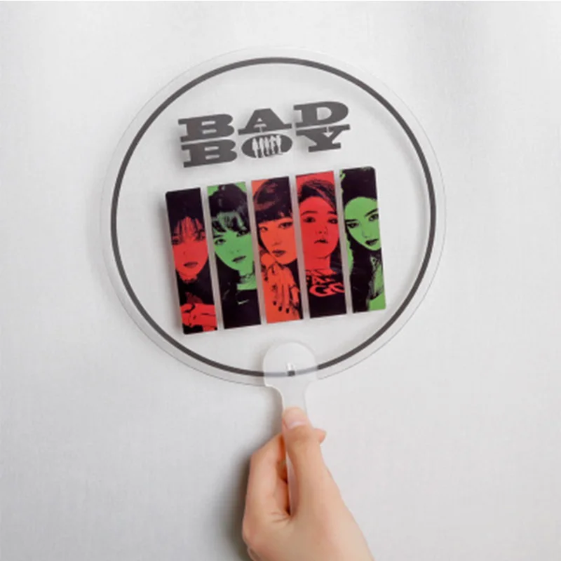

Red Velvet New Album The Reve Festival' Day Transparent PVC Round Fans Irene Seulai Wendy LJ179
