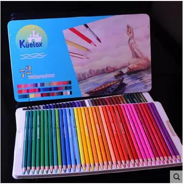 

Kuelox 72colors/set Drawing Colorful Pencil Long Crayon Painting Pencil Set Colour Pencils Students Stationery School Stationery