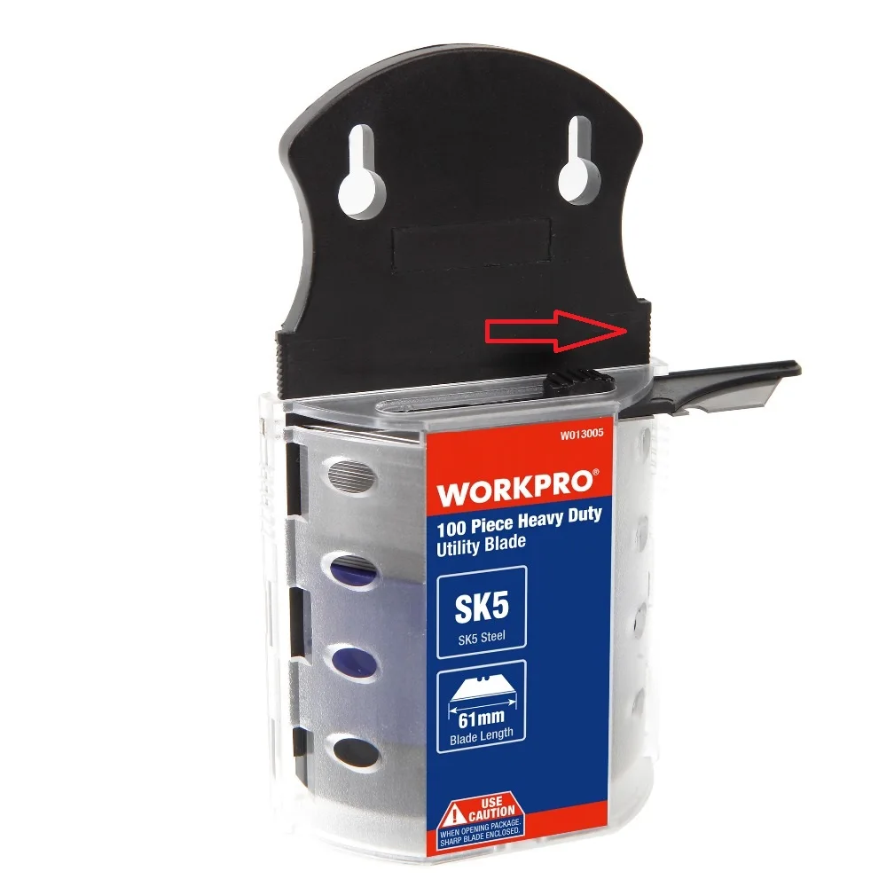 WORKPRO оригинальные лезвия сверхмощные для ножа SK5 стальные 100 шт./лот|Ножи| |
