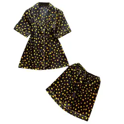 JAYCOSIN одежда для женщин летние пижамы четыре сезона пикантные короткий рукав шорты свободные домашняя