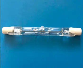 

30pcs/lot New Arrival Halogen Lamp 220v 500W R7S Halogen Bulb Tube Quartz Tube Glass