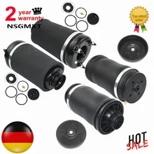 Ap02 para mercedes-benz ml/gl x164 w164 novo par dianteiro + traseiro airride suspensão mola sacos 2005-2012 1643202213 1643204513