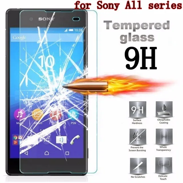 Премиум HD 9H 2.5D Закаленное стекло-экран протектор для sony Xperia Z Z1 Z2 Z3 Z3 Z4 Z5 Compact mini sklo Пленка чехол z 1 2 3