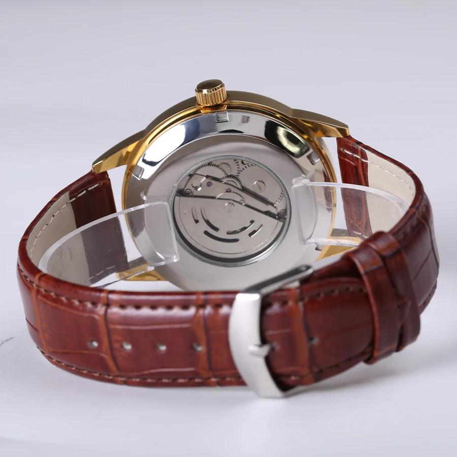 Часы Relojes мужские лучший бренд Роскошные автоматические механические часы