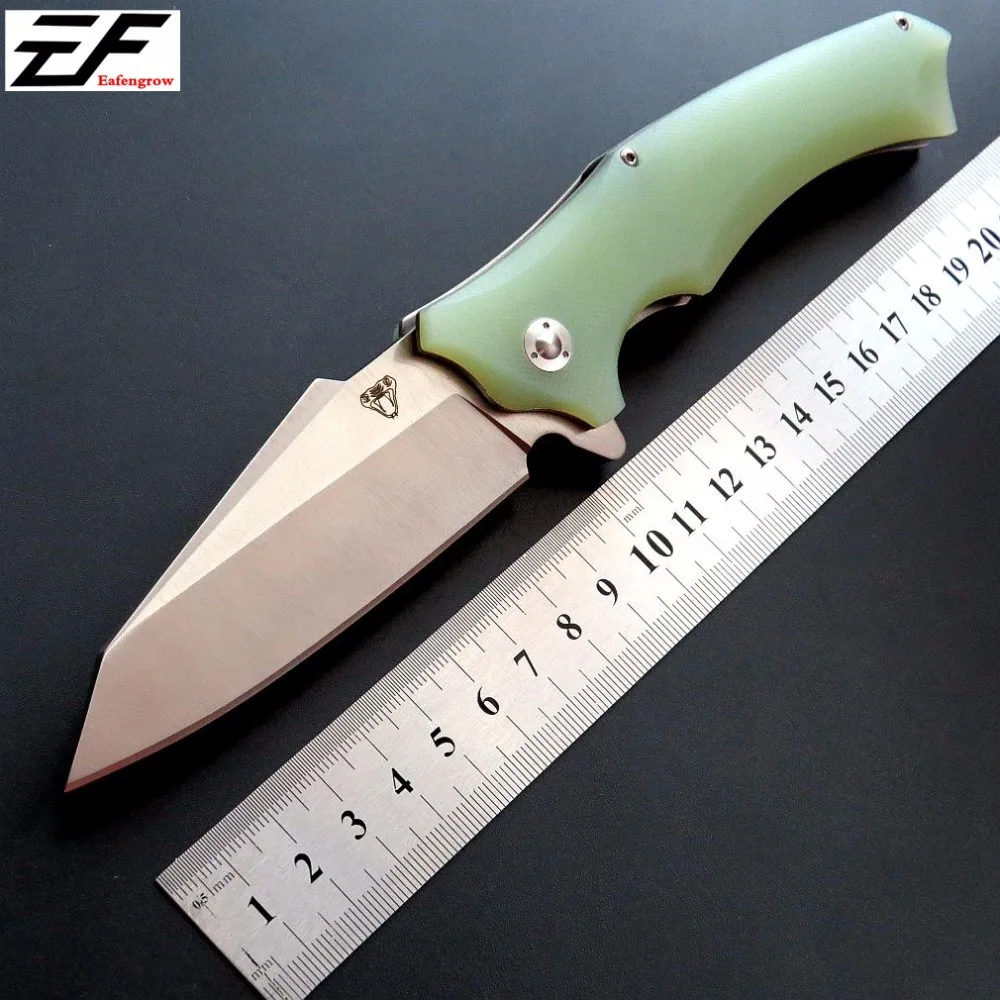 Складной нож со змеиной головкой имитация ножа Medford сталь 9cr + твердость 59HRC ножи с