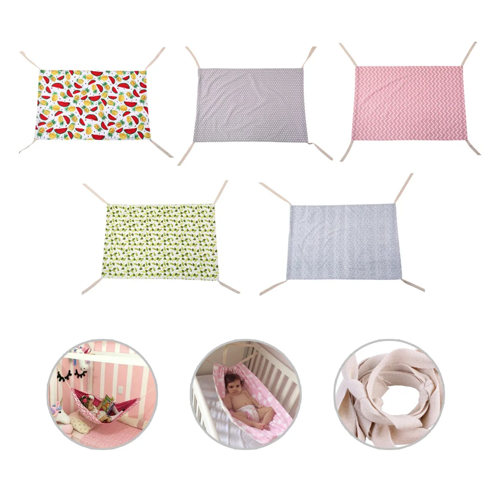 

GT Portable Baby Safety Hammock Cribs Kids Outdoor Hanging Seat Garden Swing 100*70cm Cotton Infant Bed Newborn Baby Furniture