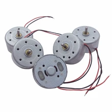 2/5/10PCS 300 Micro Motor DC 3V 3300RPM Small Size With Low Speed Low Noise And High Torque 300 Mini Micro Motor For DIY Hobby fast ship ffminer d18 340gh s 160w mini and low noise cost effectiveness is higher than innosilicon d9 for dcr 56db with psu