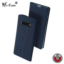 Case For Samsung Galaxy S10E S10 Plus Cover For Samsung S9 8 Plus S7 edge J7 A5 A7 2017 Case Flip PU Leather Magnetic Walle