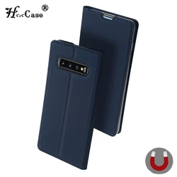Case For Samsung Galaxy S10E S10 Plus Cover For Samsung S9 8 Plus S7 edge J7 A5 A7 2017 Case Flip PU Leather Magnetic Walle