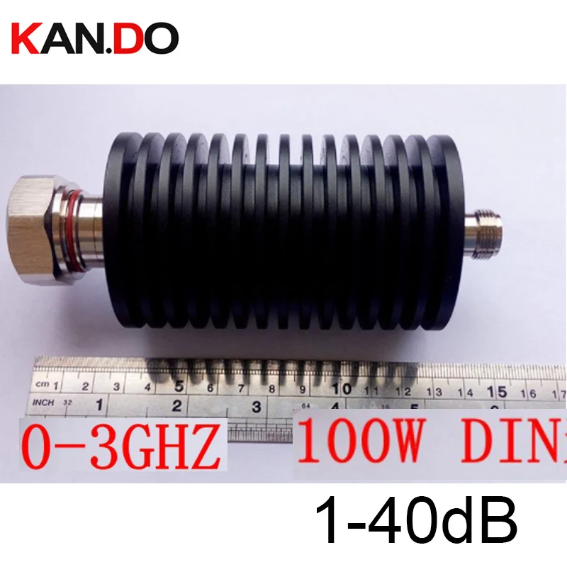 100W RF Attenuator Communication Converter DC 3G 1 40DB Radio