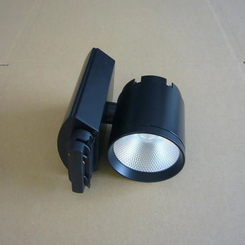 COB 30 Вт Светодиодная трековая лампа светодиодный CREE чип Светодиодный точечный светильник светодиодный железнодорожных путей AC85-265V CE по ограничению на использование опасных материалов в производстве 8 шт./лот