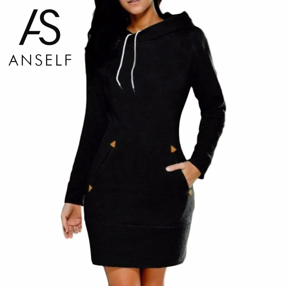 

2019 Autumn Plus Size 3XL 5XL Hooded Top Women Long Hoodies Sweatshirt Long Sleeve Pockets Zipper Tracksuit Casual Oversize Coat