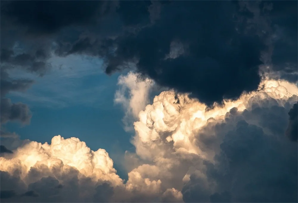 Laeacco clouded Темное Небо сцены портретной фотографии Фоны индивидуальные цифровая