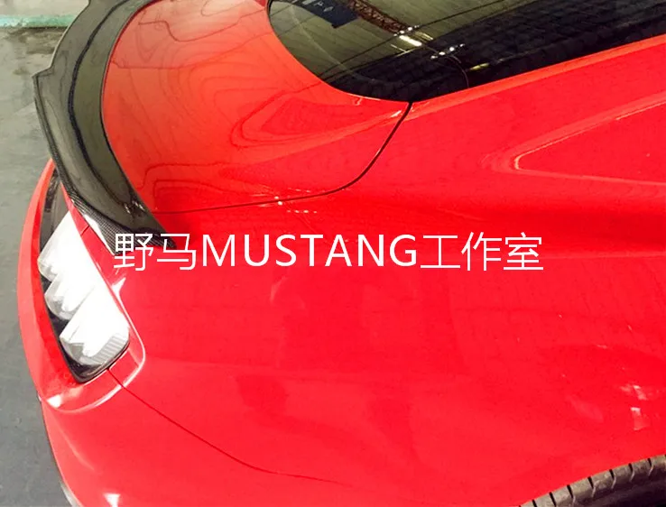 Подходит для FORD MUSTANG GT Спойлер из углеволокна