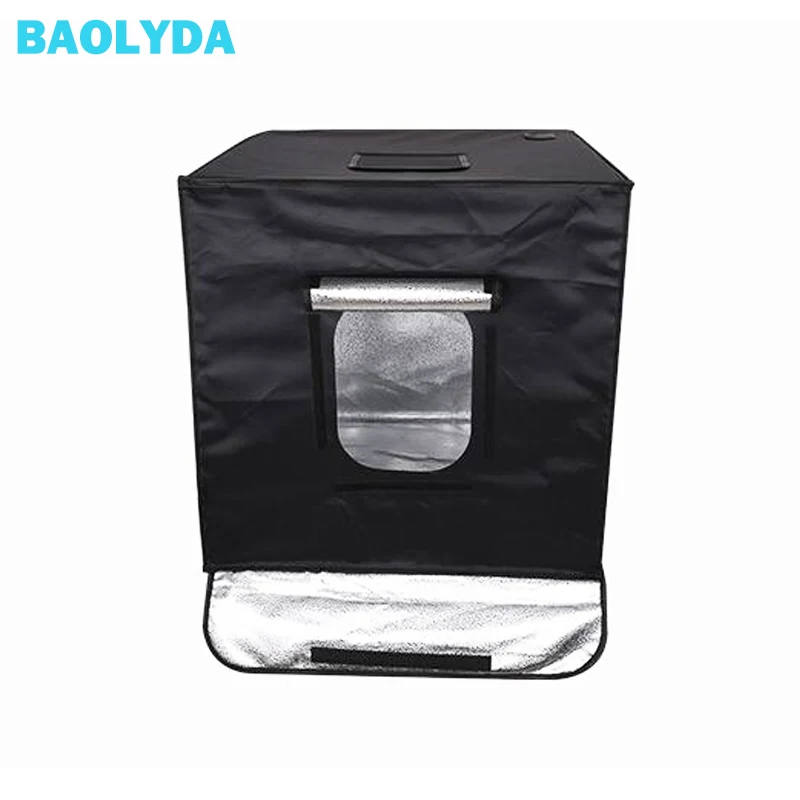 

Baolyda 60*60cm Photography Backdrops LED Photo Studio Light Tent Tabletop Shooting SoftBox lightbox + Dimmer Switch AC Adapter