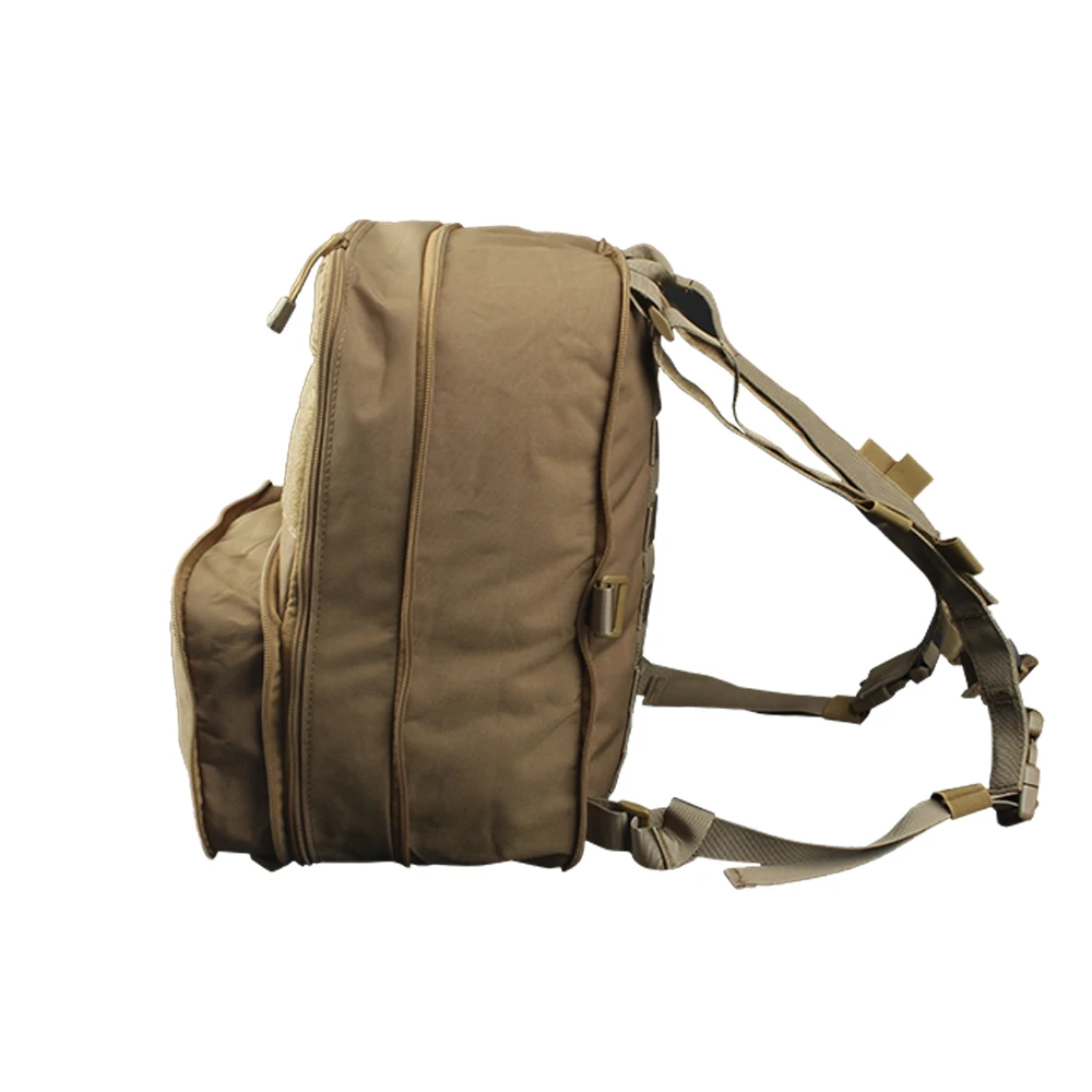 Günstig Flatpack D3 Plus Rucksack Trink CB Brust Rig Weste Rüstung Gewehr AK M4 Pistole Magazin Tasche Outdoor Wandern Jagd Armee tasche