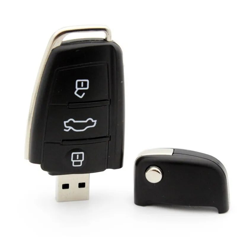 Для автомобиля Audi ключ флэш-накопитель с логотипом 128 ГБ USB флэш-накопитель 64 ГБ 32 ГБ оперативной памяти, 16 Гб встроенной памяти, 8 Гб Ручка Drive personalizado памяти флэш-диск USB флеш-накопитель