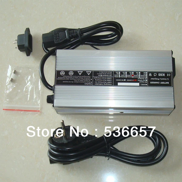 

Free Shipping 13S li-ion battery 48v 5a charger 54.6V 5A 300W lithium ion Battery Smart Charger Input 100-240V Output 54.6V5A