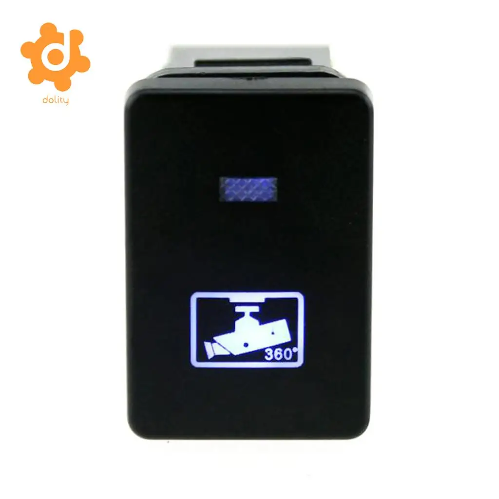 4-Pole Push Button Switch with Driving Recorder Symbol for Toyota Camry  